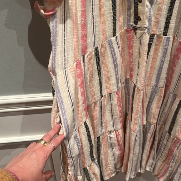 New with tags multi coloured patterned dress with pockets from Anthropology! - Picture 3 of 5